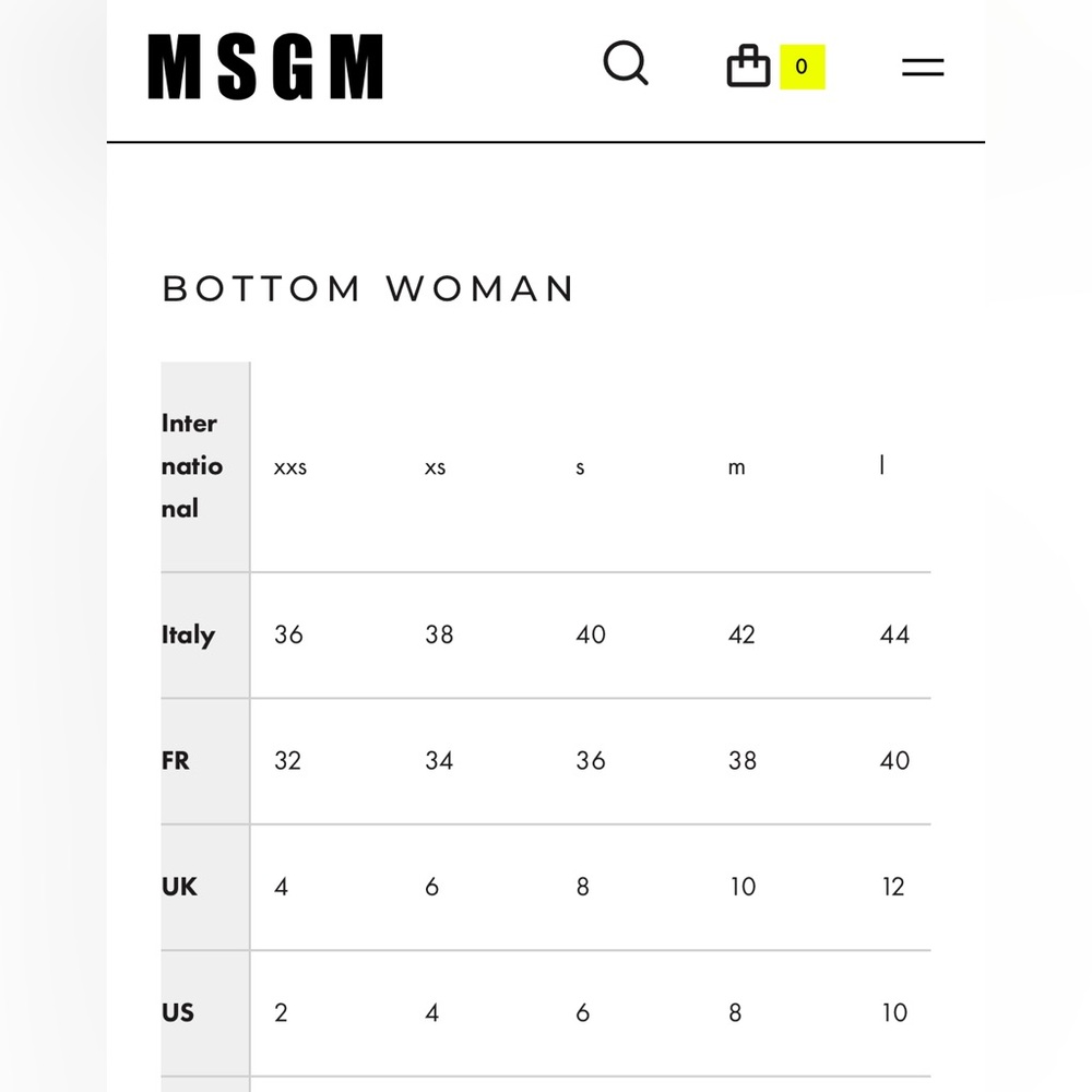 MSGM fall/winter14 textured zip pencil skirt size IT 42 US size 8/ medium - Picture 16 of 16